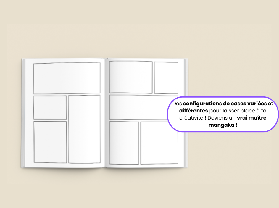 livre case vierge ouvert