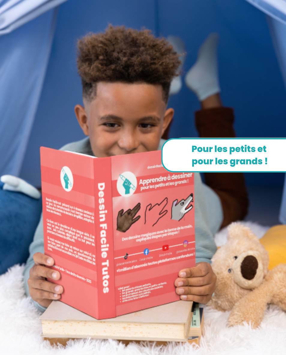 Learn to draw: Magical Drawings with the shape of the hand!