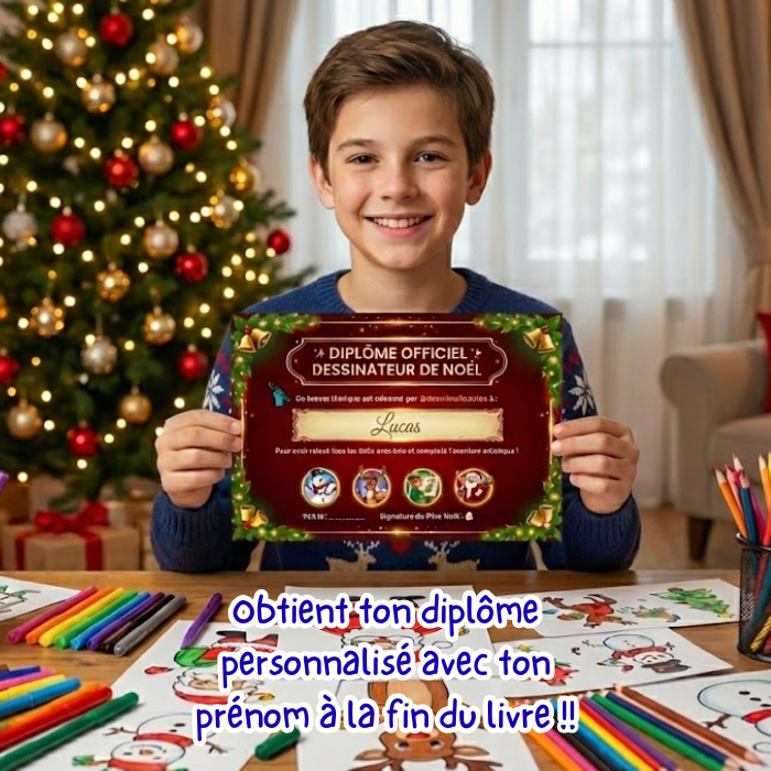 [DISPARAIT APRES NOEL] Dessins de Noël - 30 pas-à-pas astucieux pour enfants ! de 7 à 14 ans