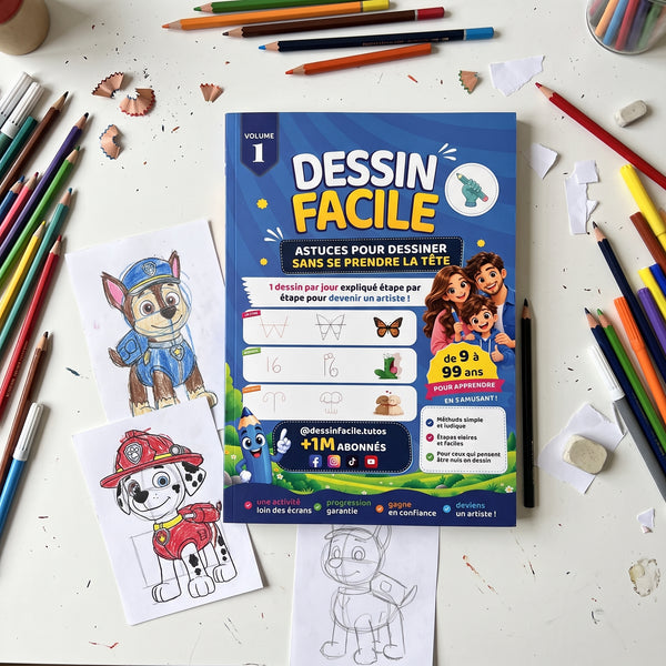 Dessin Facile vol. 1 - Astuces pour dessiner sans se prendre la tête !