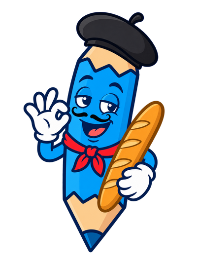 Arty, la mascotte crayon de Dessin Facile