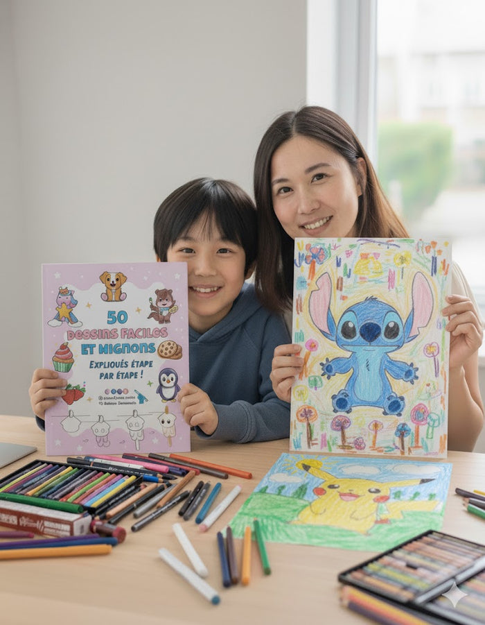 50 Dessins Faciles et Mignons ! - à partir de 10 ans
